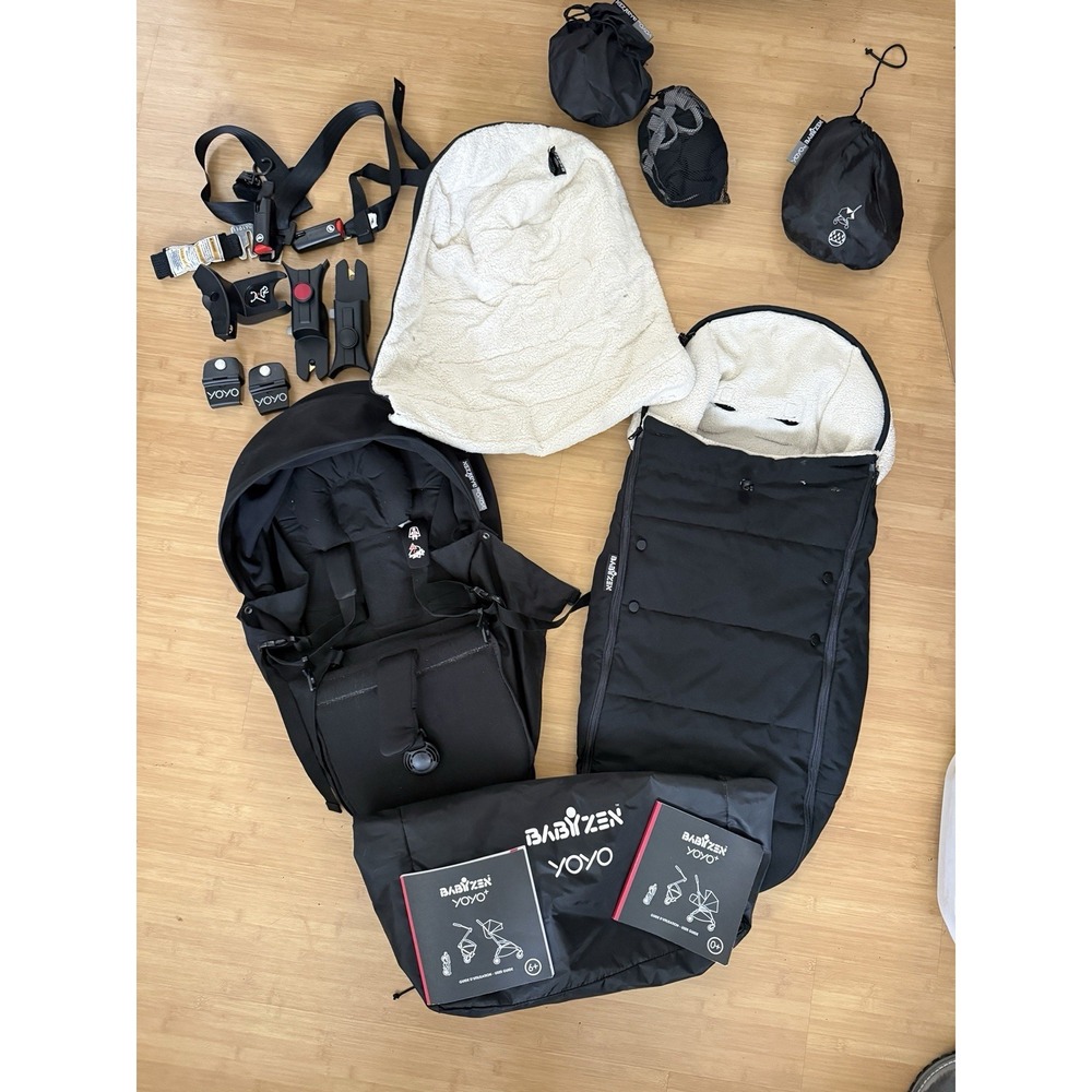 Babyzen YOYO+ Newborn Pack Black‎ With Multiple Accessories